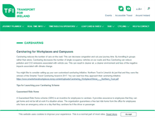 Tablet Screenshot of carsharing.ie